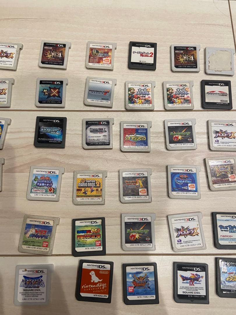 ニンテンドー3DS ゲームソフト　36点セット　外箱4点