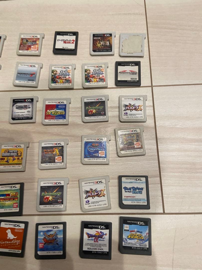 ニンテンドー3DS ゲームソフト　36点セット　外箱4点