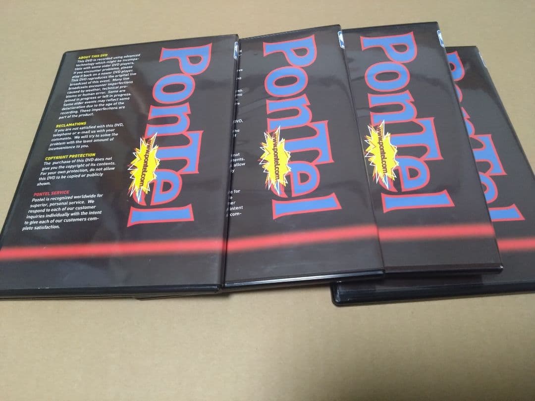 マイケルジョーダン　pontel社NBAブルスDVD7枚 9試合