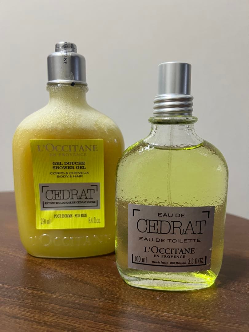 ロクシタン　セドラ　オム　オードトワレ　シャワージェル　などボディケアセット