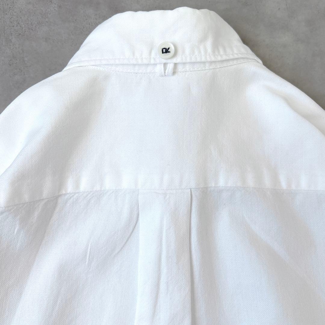 45R フォーティファイブアール 長袖 シャツ 刺繍入り 白 オックス サイズ2