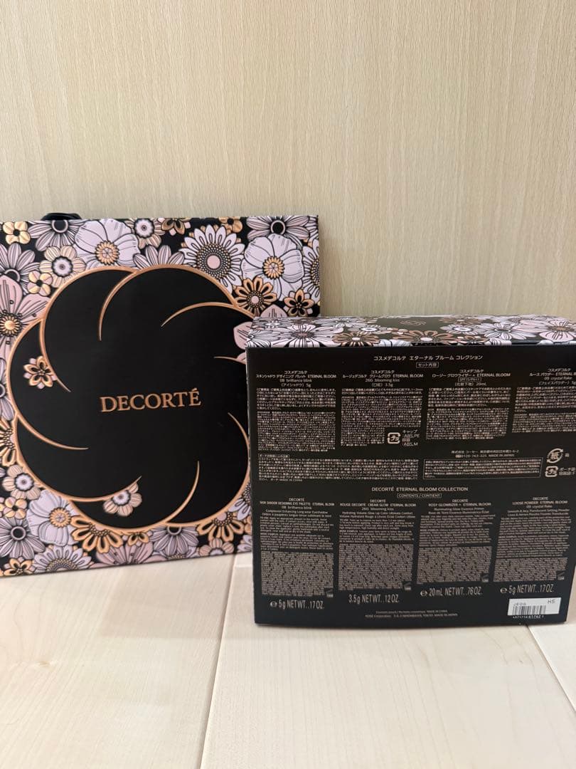 コスメデコルテ エターナルブルーム コレクション 新品 クリスマスコフレ　紙袋付