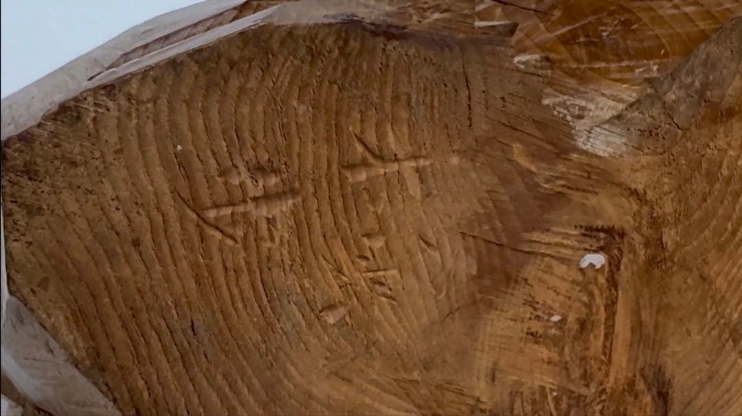 木彫り熊　八雲　2体セット【茂木多喜治作・加藤貞夫作】