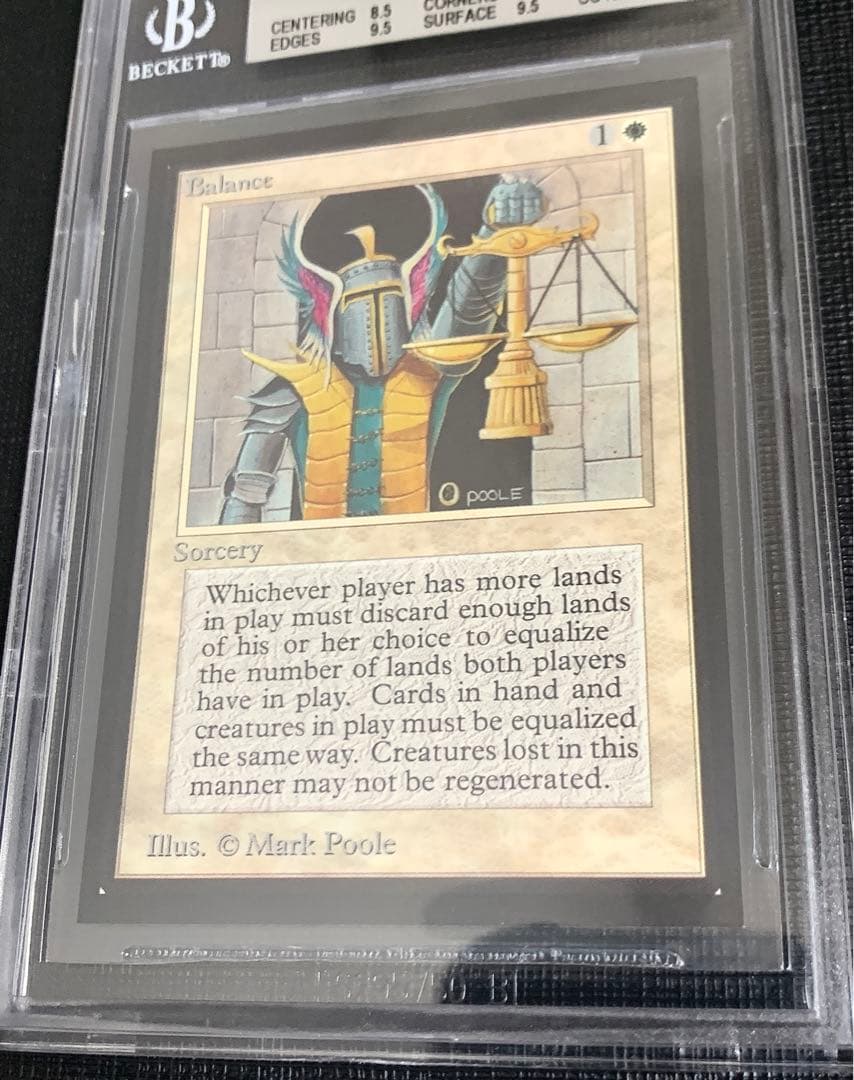 MTG Balance 天秤 [IE] BGS9 MINT