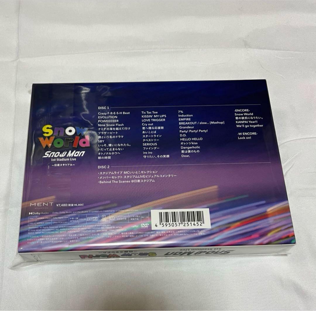 Man スノーマン　スノーワールド　日産スタジアム　DVD