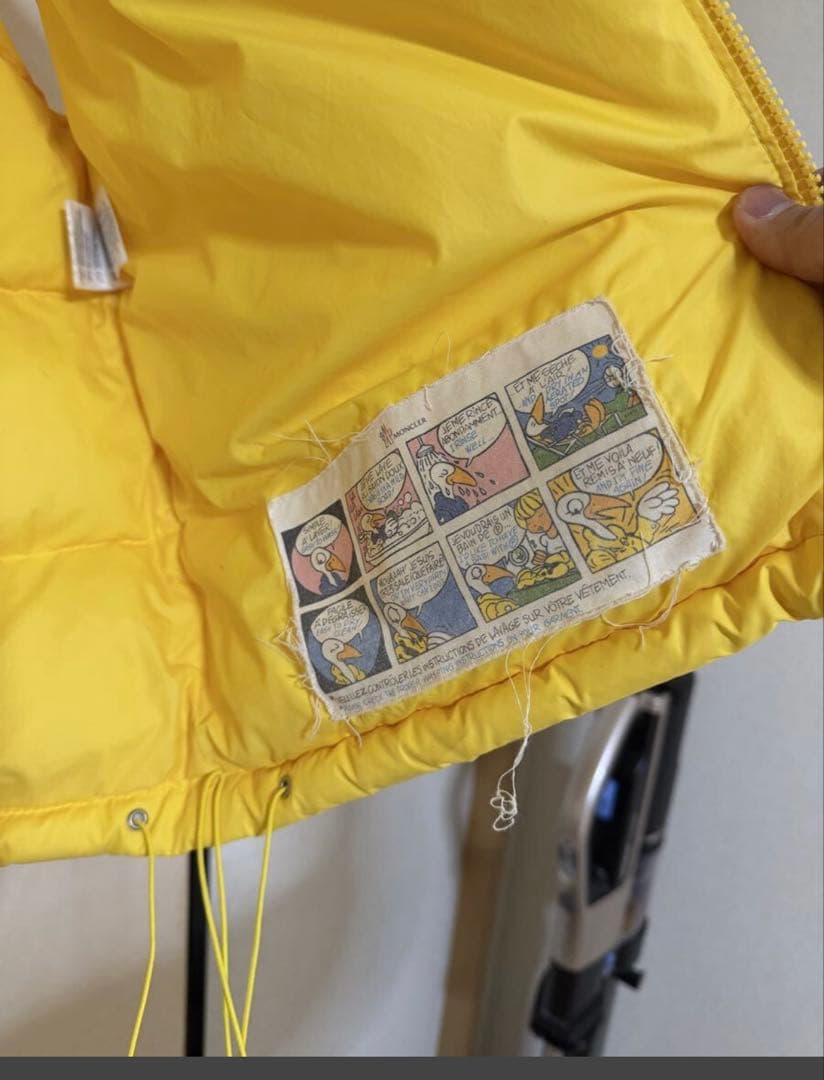 ［JB］モンクレール ダウン ベスト イエロー