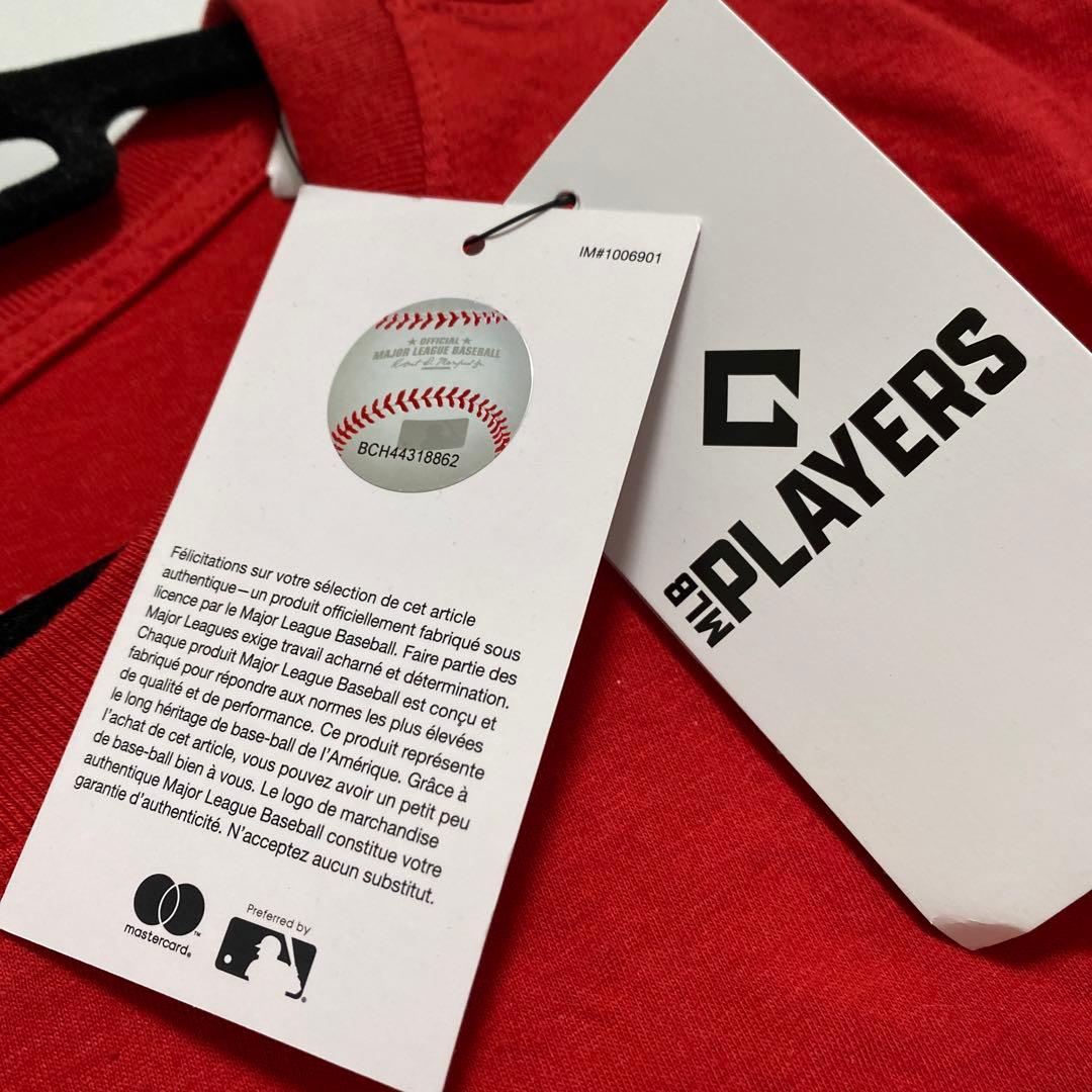 【アメリカ購入】シリアルナンバータグ付新品✨エンジェルス　大谷翔平　TシャツM