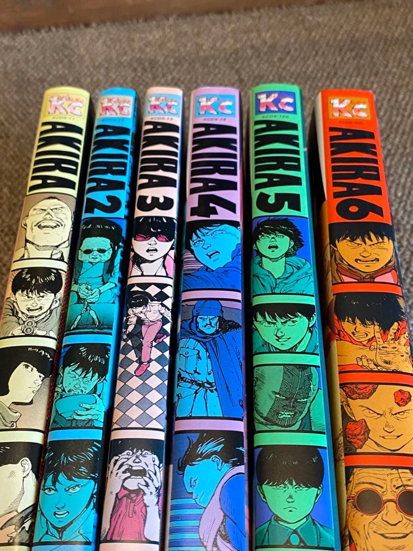 アキラ　講談社　初版本含　1〜6 まとめて AKIRA 大友克洋 全巻セット