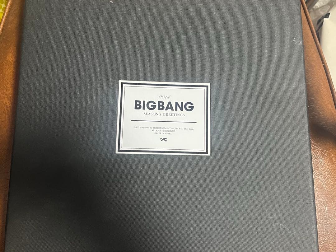 BIGBANG SEASONS greeting 2014 直筆TOP