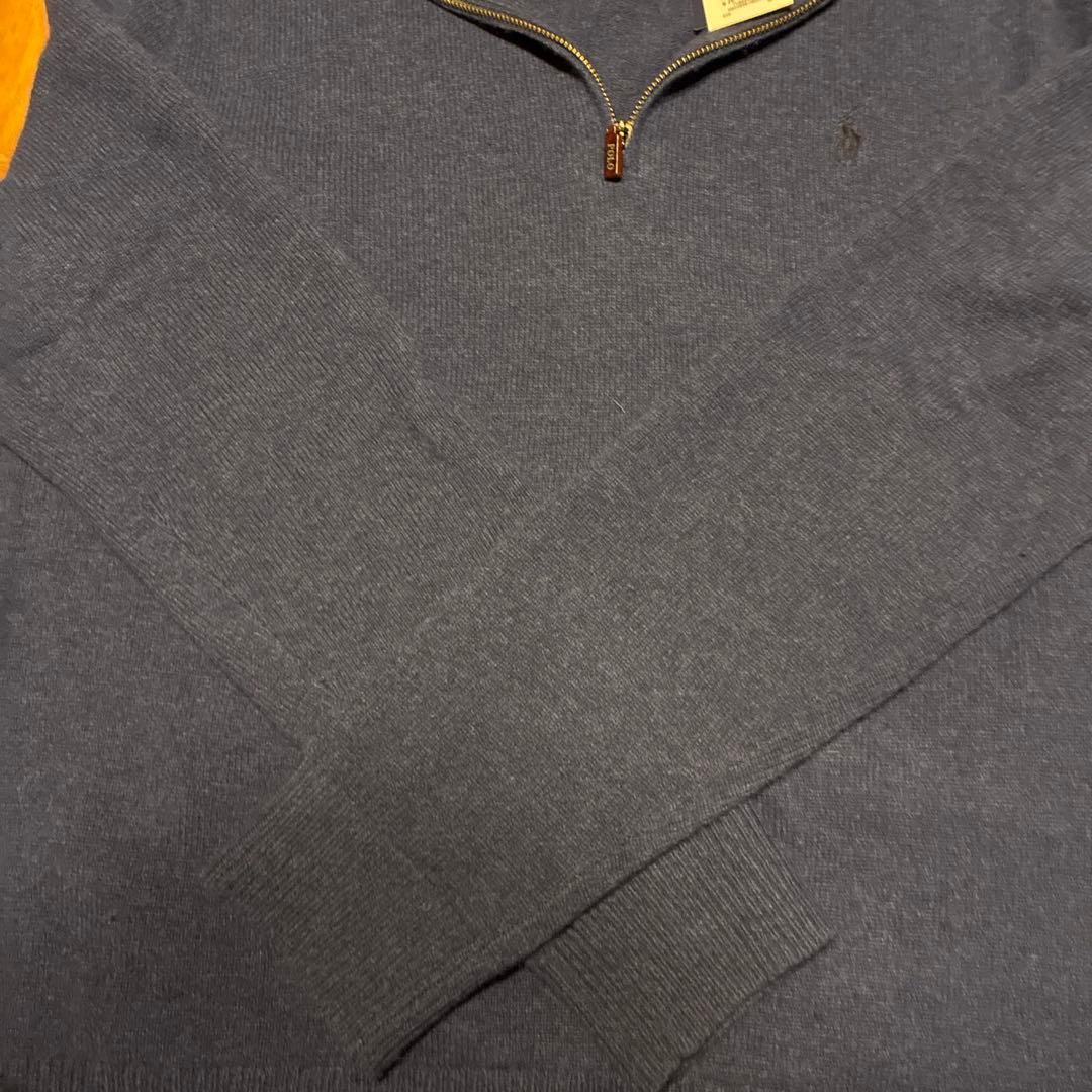 新品未使用　POLO RalphLauren ウールハーフジップ　Mサイズ
