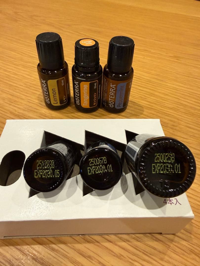 doTERRA エッセンシャルオイルセット 6本