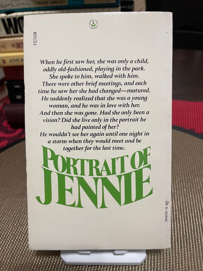 希少　Portrait of Jennie by Robert Nathan