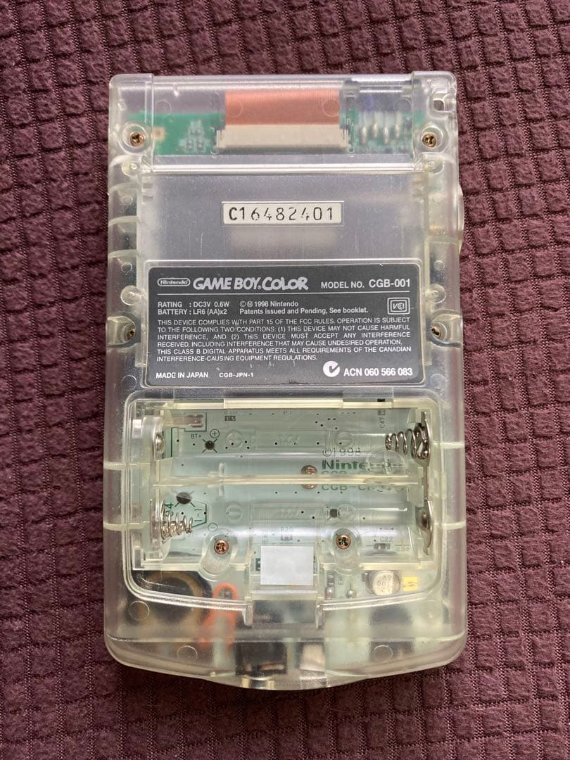 専用です！Nintendo ゲームボーイカラー クリア　本体　ソフトセット