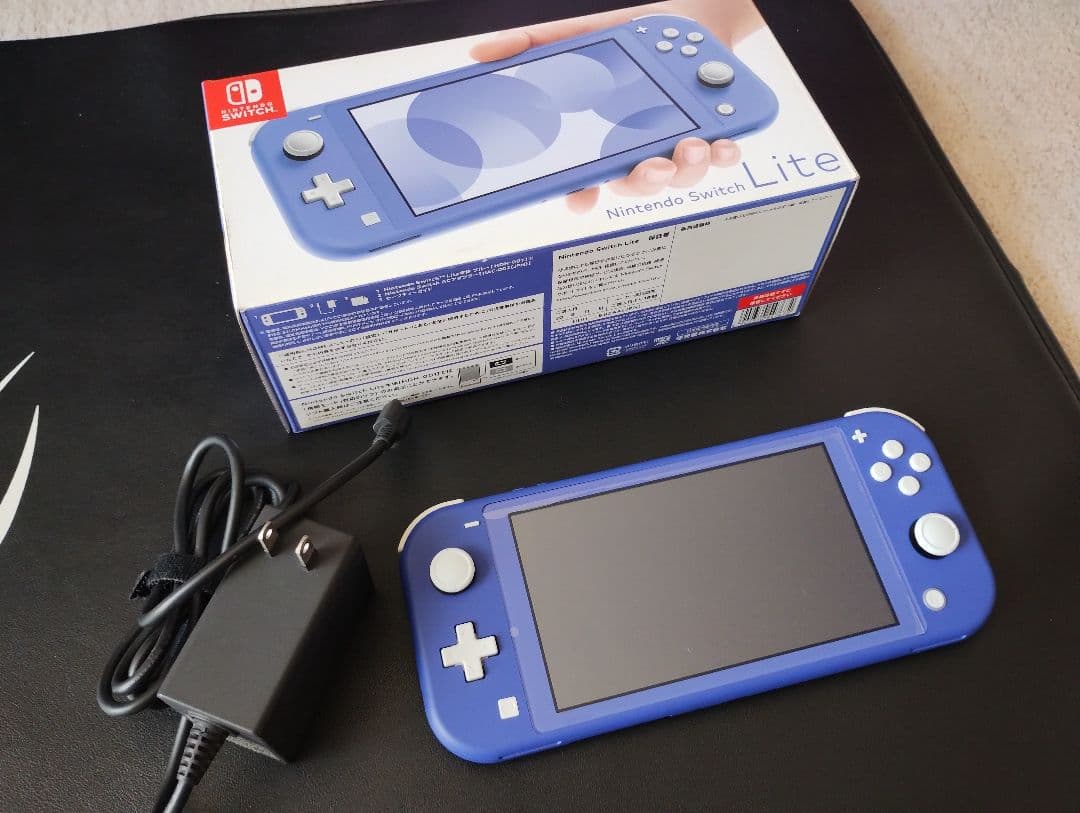 Nintendo Switch Lite 本体 青色 ACアダプター付き