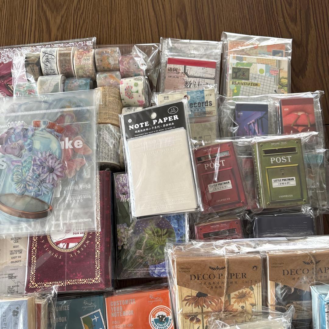 【新品中古】コラージュ　素材　紙もの　まとめ売り