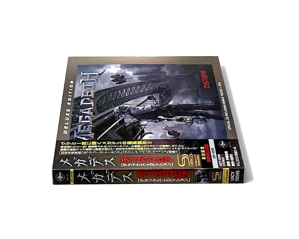新品未開封 廃盤 SHM-CD メガデス ディストピア デラックス・エディション