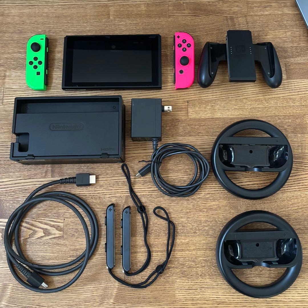 Nintendo Switch 本体　+microSD　【説明欄必読願います】