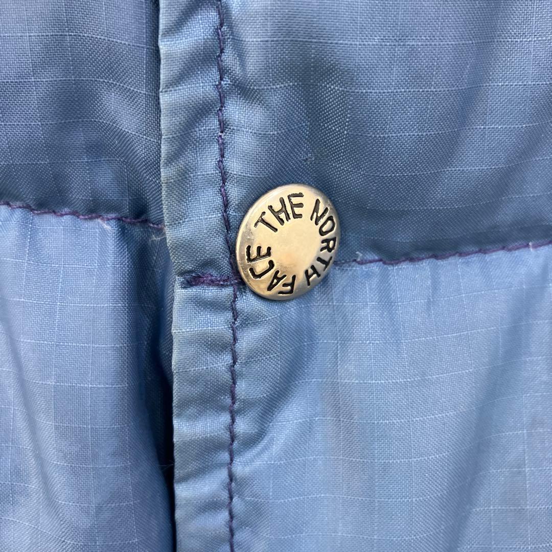 値下げ！早いもの勝ち70’sノースフェイスダウンベスト茶タグビンテージ