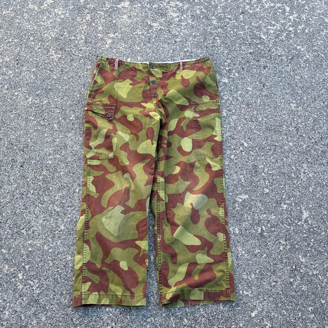 フィンランド軍　ミリタリーパンツ　リバーシブル