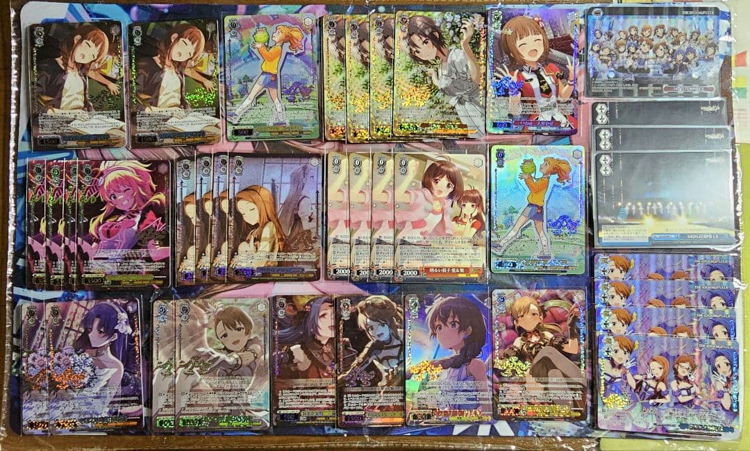 ヴァイスシュヴァルツ　アイドルマスター BNP 扉門　デッキ ヴァイス　パーツ