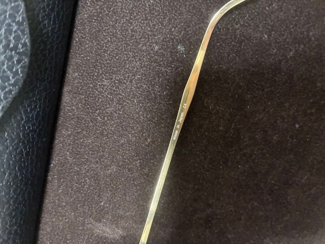 MATSUDA 10601H ラウンドサングラス イエローゴールド　マツダ