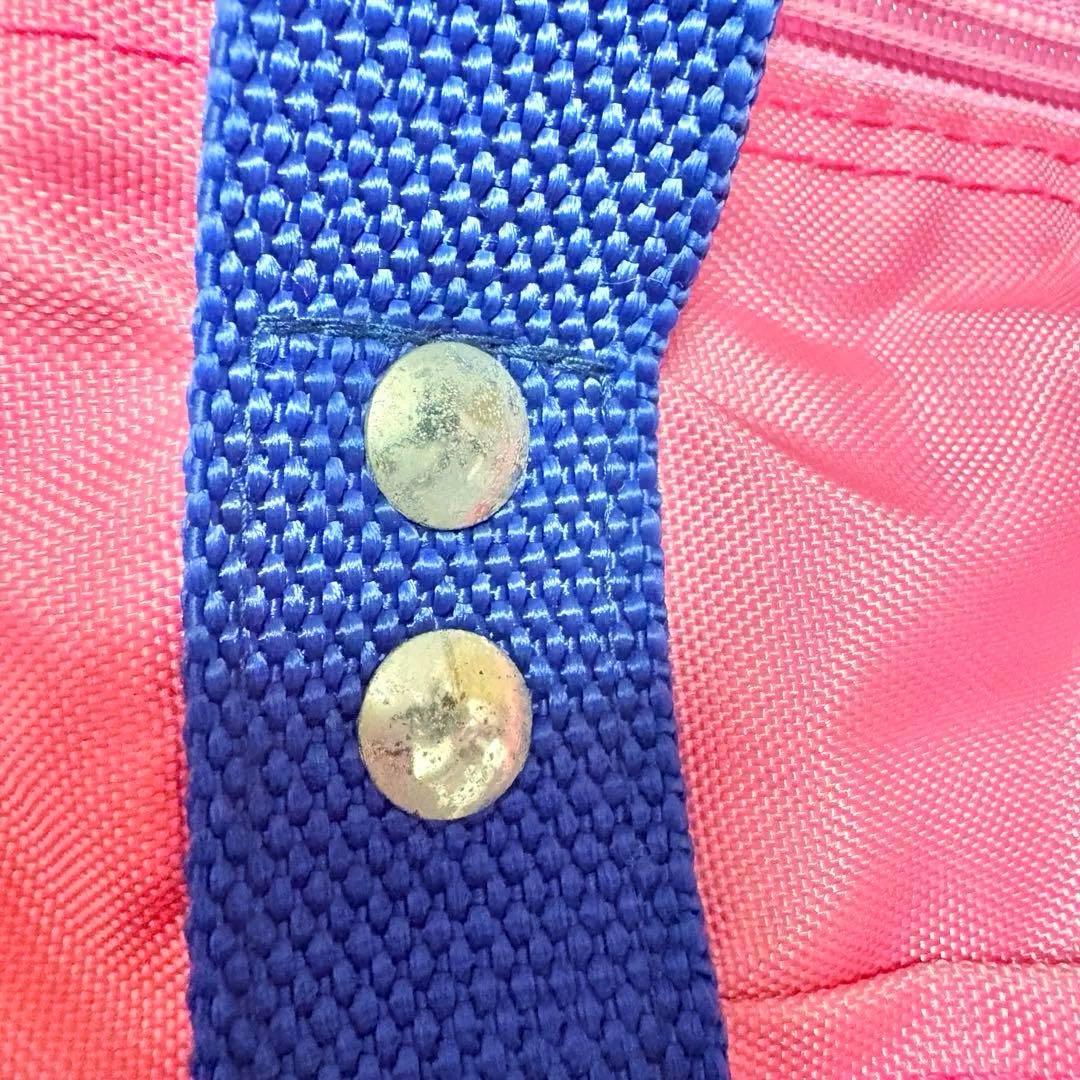 WORLD PEGASUS ピンク 旧ワッペ スクールバッグ スクバ