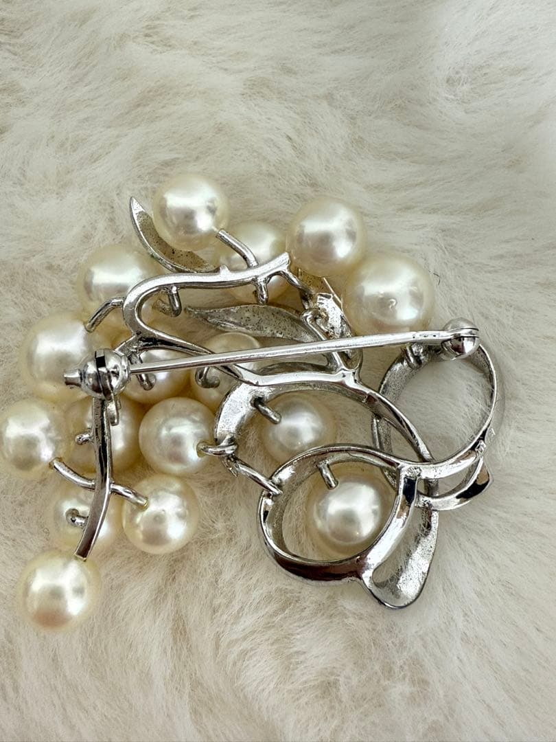 MIKIMOTO 真珠 ブローチ