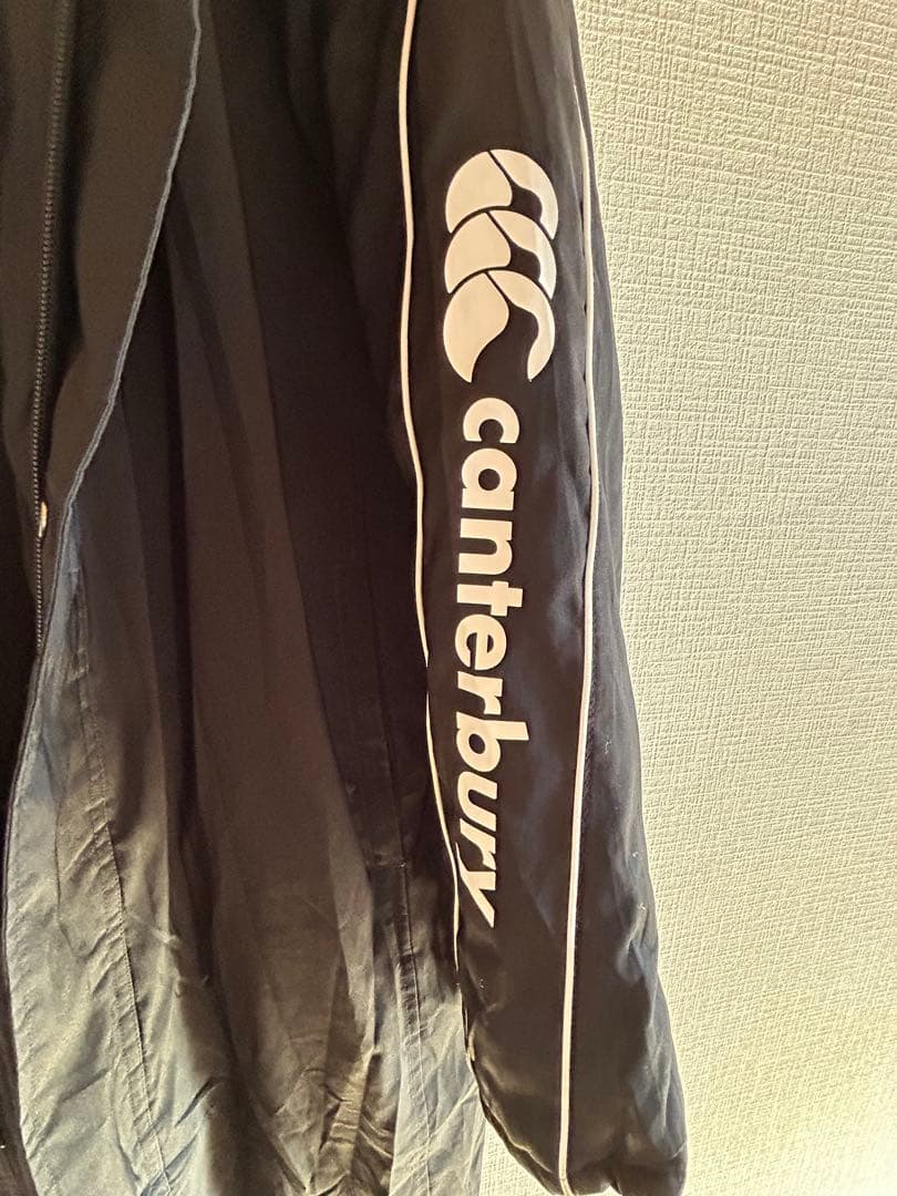 【年内発送本日購入迄】カンタベリー　ベンチコート 150cm 黒　フード付き