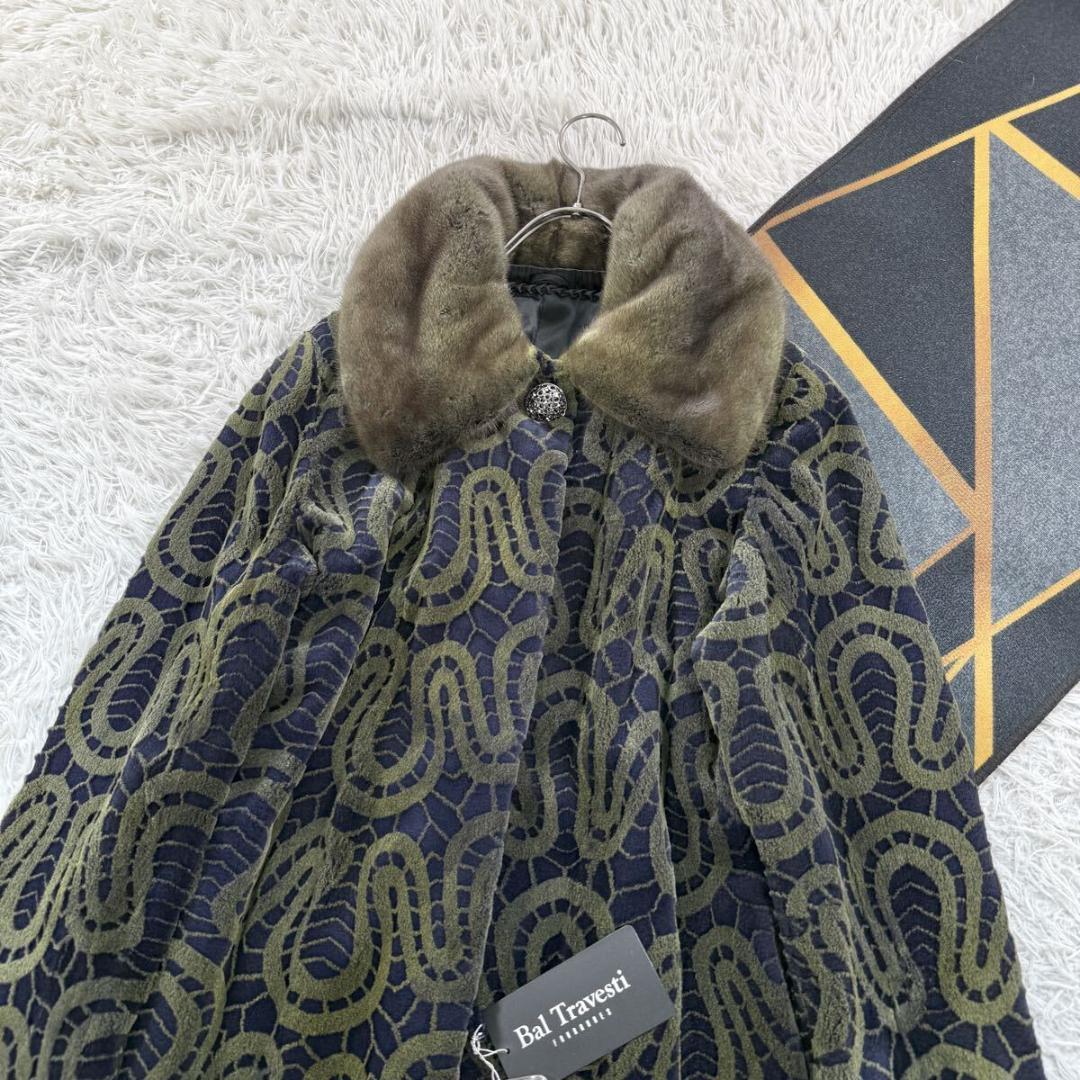 未使用【170万】コペンハーゲン プラチナ グルーブドミンク シェアード コート