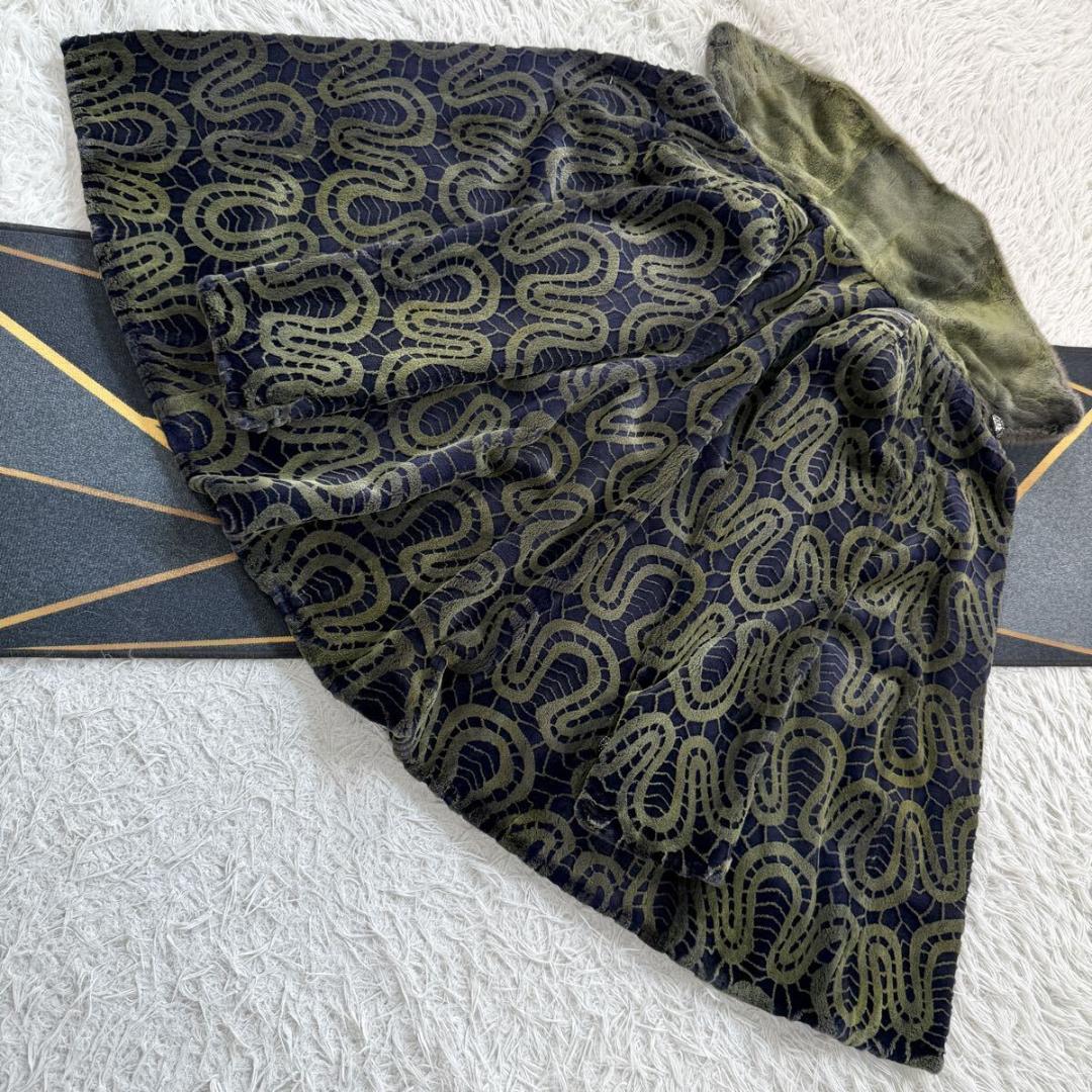 未使用【170万】コペンハーゲン プラチナ グルーブドミンク シェアード コート