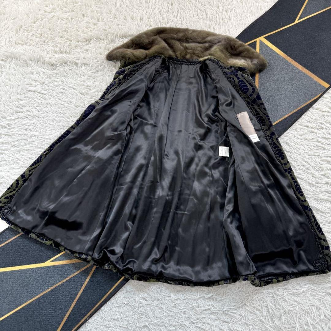 未使用【170万】コペンハーゲン プラチナ グルーブドミンク シェアード コート