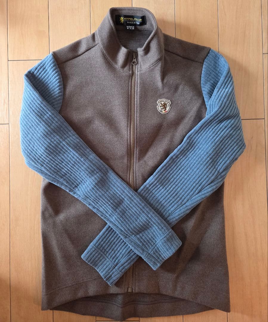 KAPELMUUR　サイクルジャケット　ハイブリットニットジャケット　ブラウン