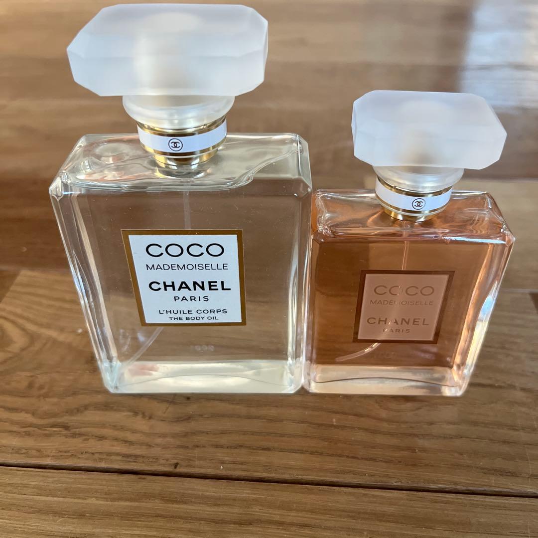 未使用 シャネル ココシャネルマドモアゼルコフレ 限定 パルファム ボディオイル