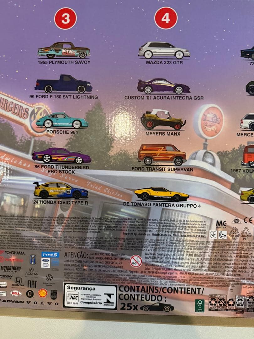 Hot Wheels Boulevard 2024 25台セット
