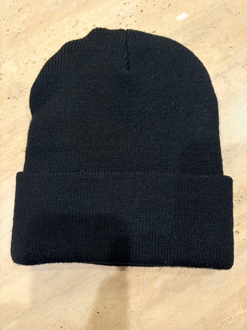クロムハーツ　黒ニット帽