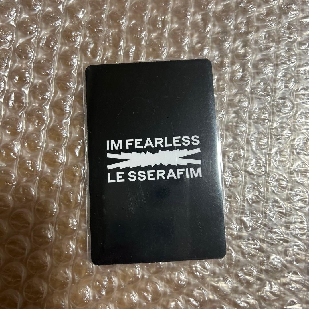 LE SSERAFIM fearless shopee トレカ チェウォン