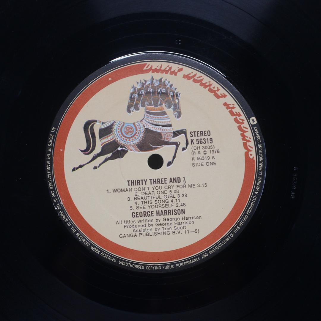 英LP E HARRISON Thirty Three & 1/3