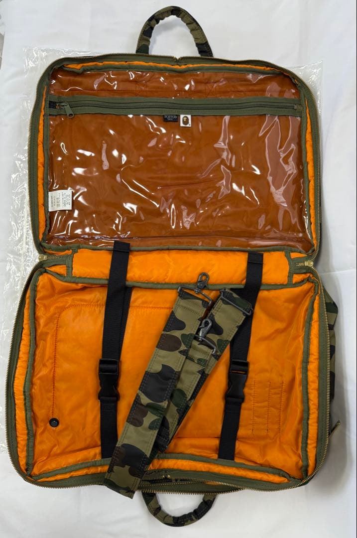 超 激レア 2WAY オーバーナイター バッグ大容量 PORTERコラボ 迷彩柄