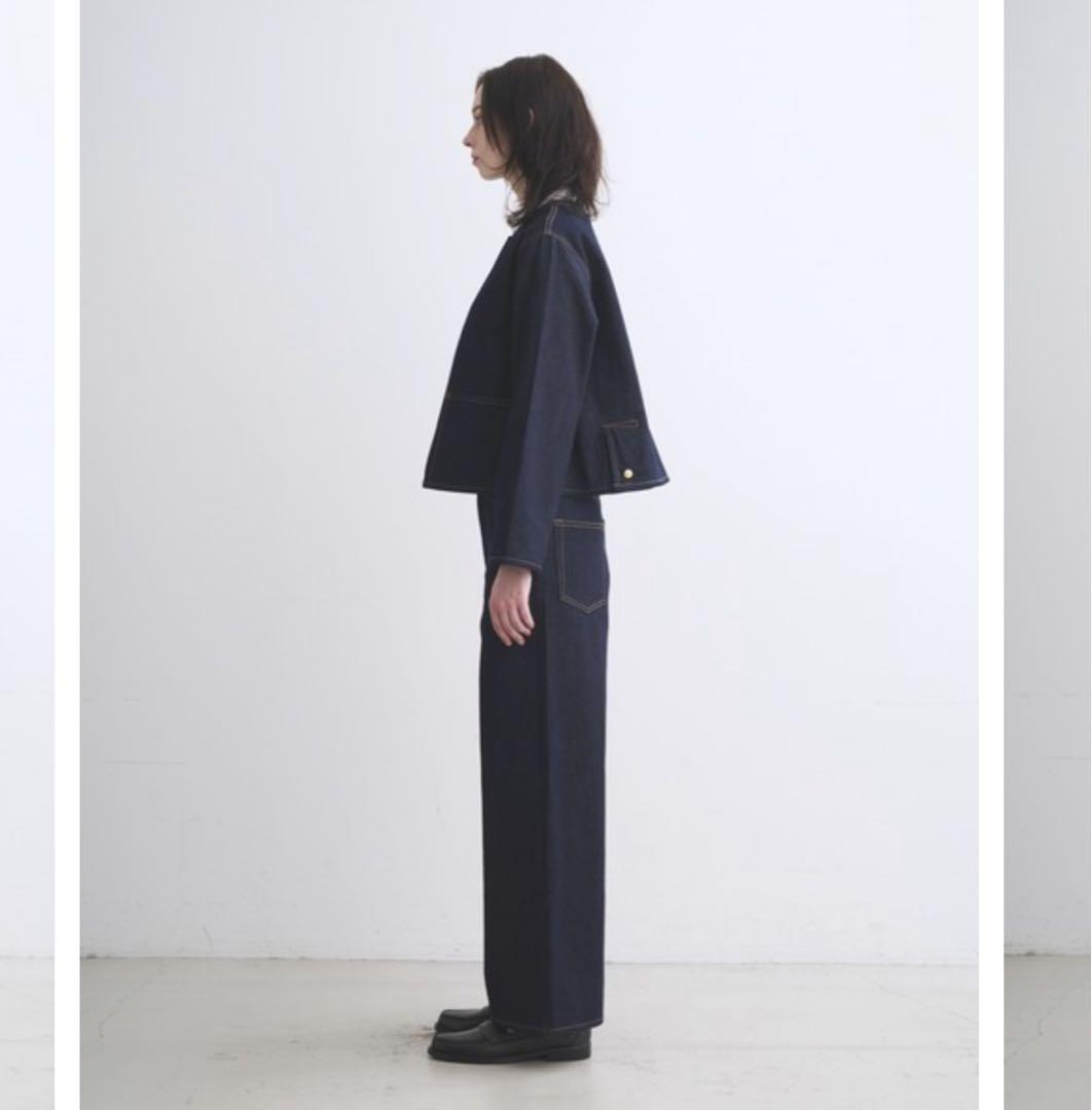 トラディショナルウェザーウェア ARKLEY A-LINE DENIM