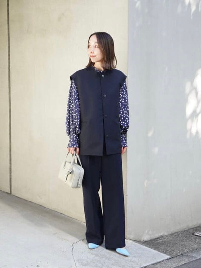 ★新品★ ピンドットマトラッセ コクーンジレ　トゥモローランド