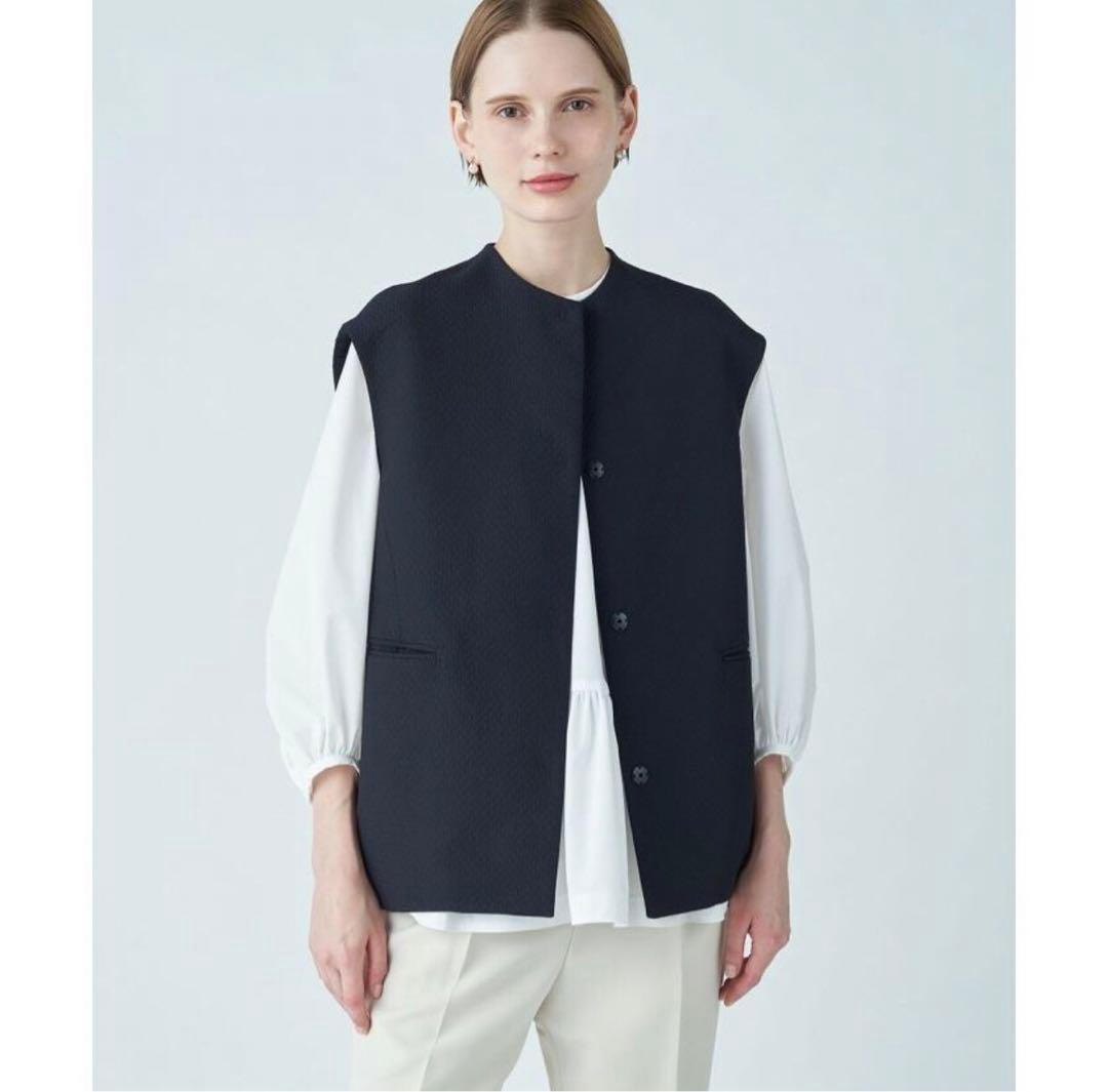 ★新品★ ピンドットマトラッセ コクーンジレ　トゥモローランド