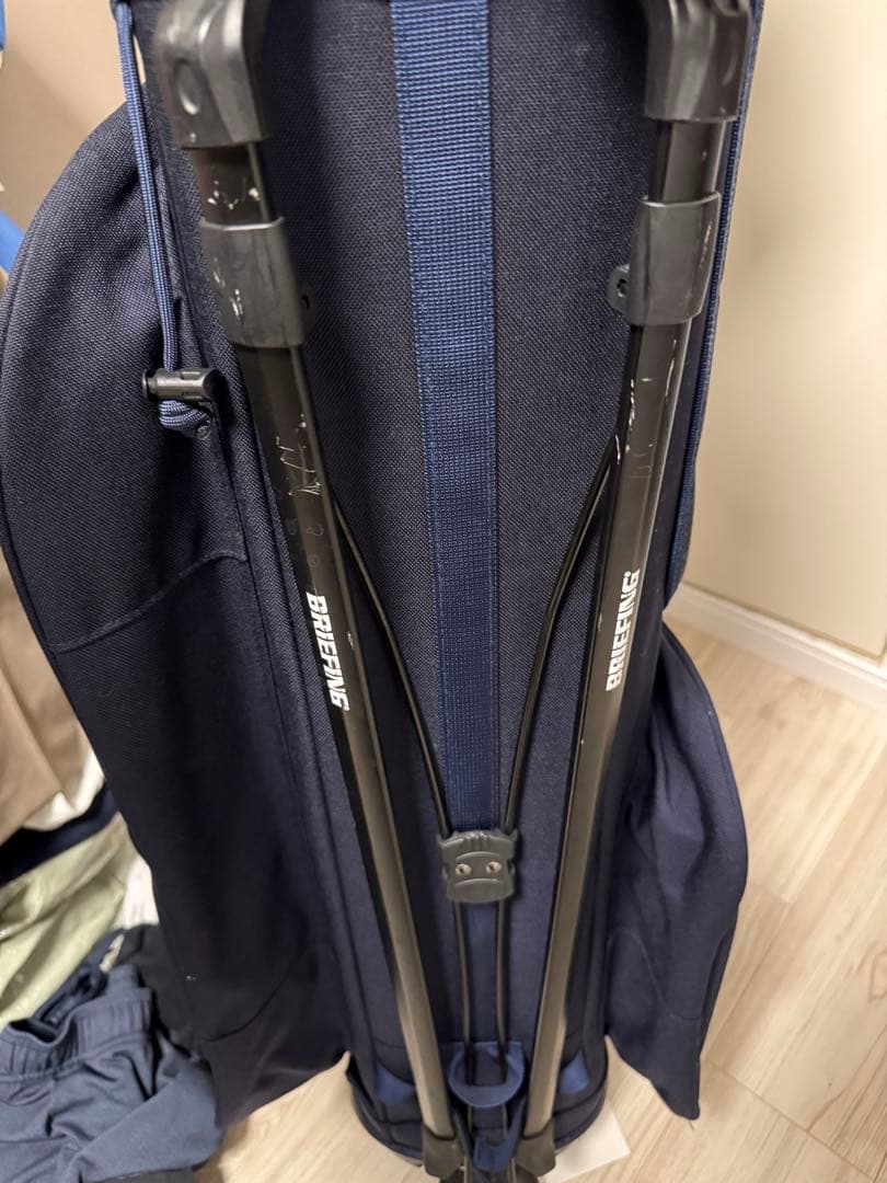 BRIEFING ネイビー キャディバッグ　CR4