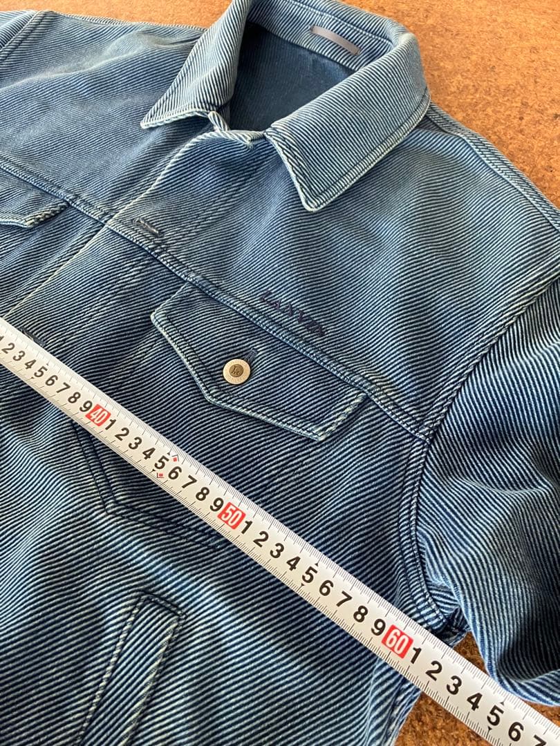 ランバン　デニムスーツセット（ジャケット・ベスト・パンツ）