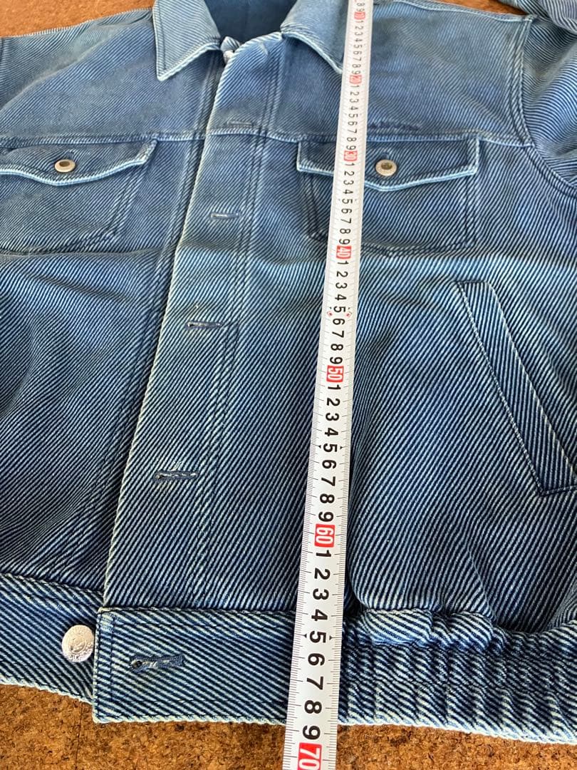 ランバン　デニムスーツセット（ジャケット・ベスト・パンツ）