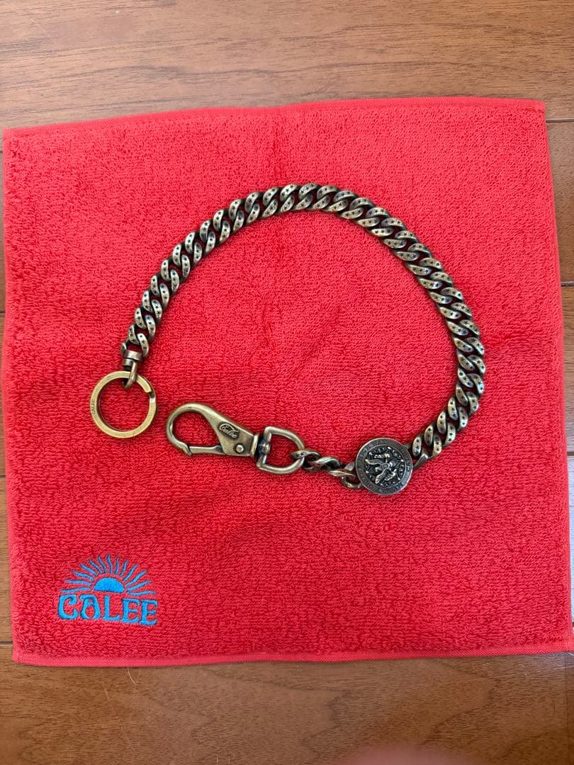 calee ウォレットチェーン　CALEE キャリー　真鍮