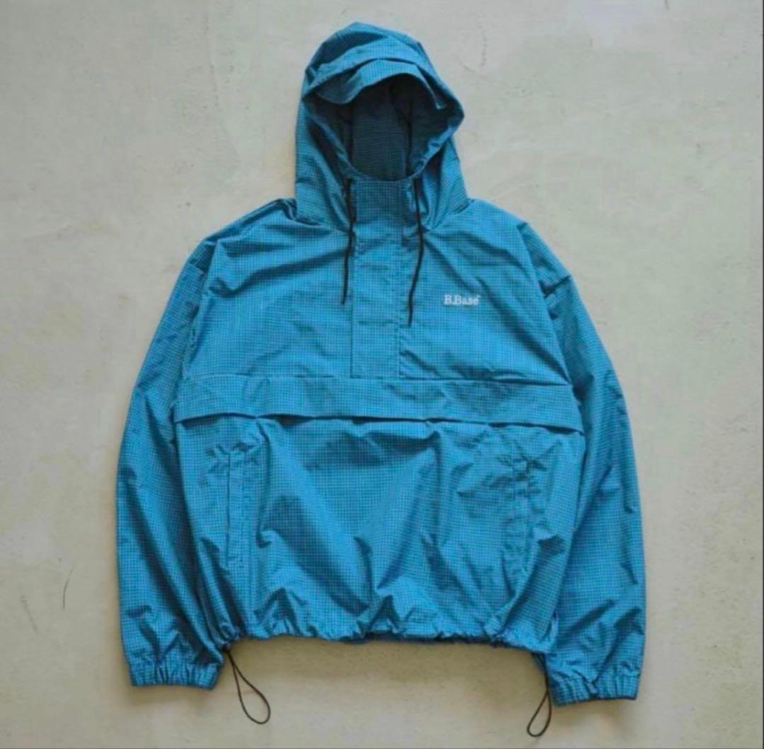 BrokenBase フード付きナイロンジャケット Lサイズ