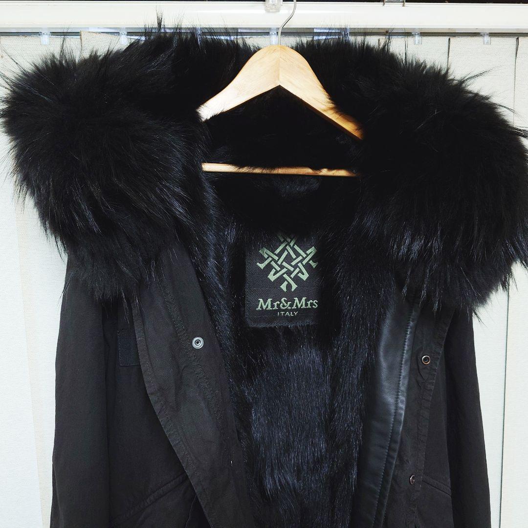 希少❗定価40万超❗ MR&MRS ITALY ファー モッズコート