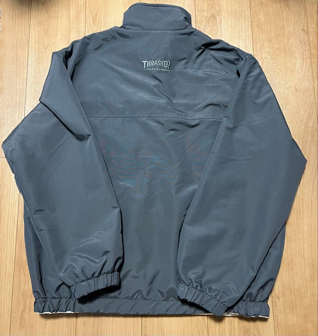 THRASHER ナイロン/フリース ジャケット リバーシブル