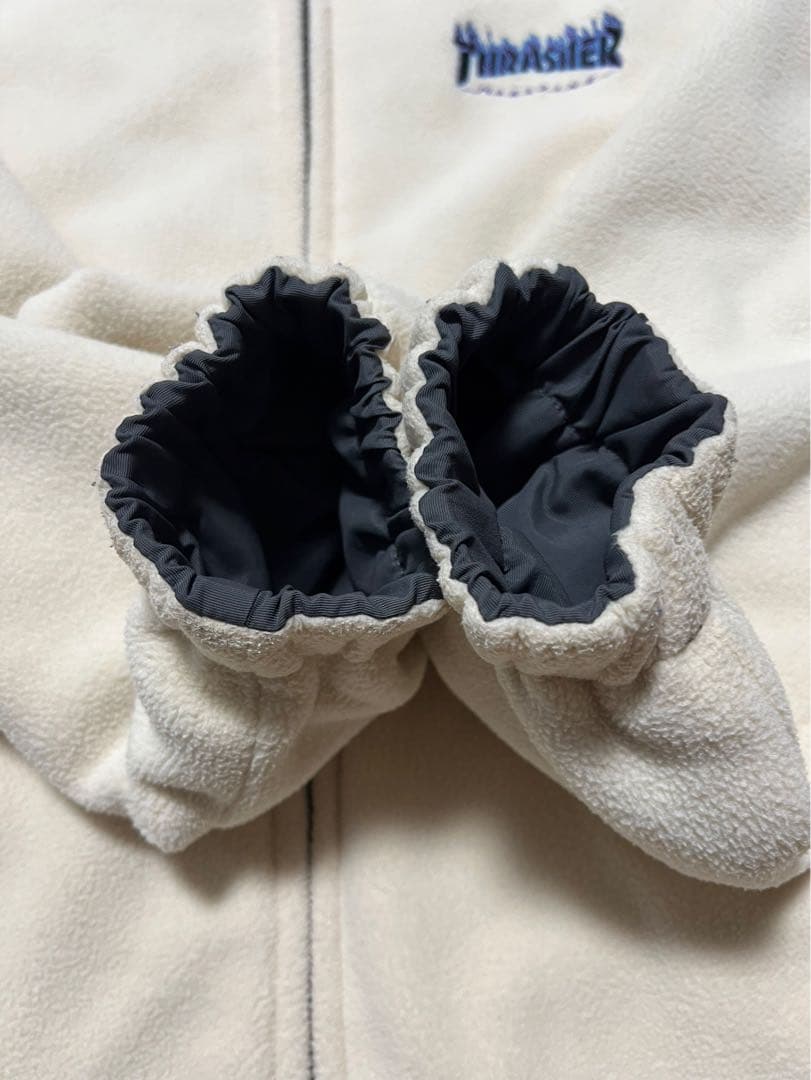 THRASHER ナイロン/フリース ジャケット リバーシブル