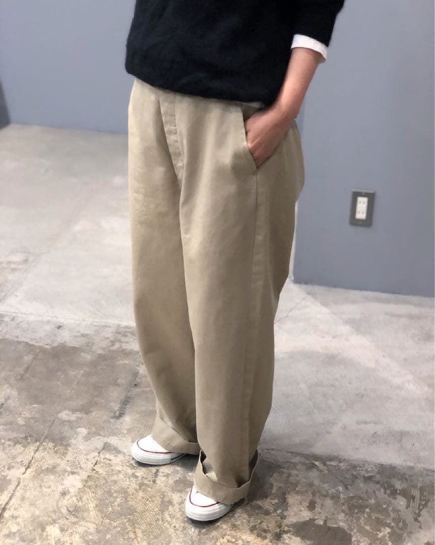 【PLEASE別注・チマラ】WAIST ADJUSTABLE TROUSER